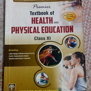 Physical education Class 11 Book