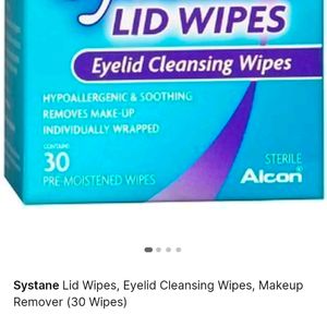 Systane Lid Wipes For Cleaning Eye Makeup