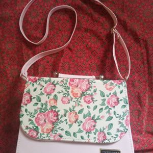 Sling Bag With Beautiful Floral Print