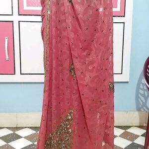 Party wear heavy saree