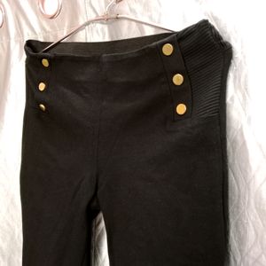 Zara Black Slim Trouser