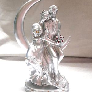 Moon Couple Showpiece Valentine Gift Love Decor ✨️