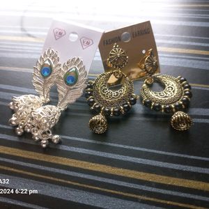 Ethnic Jhumkas