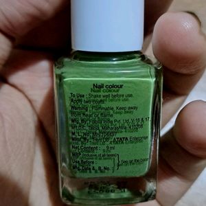 Zudio Olive Green Colour Nail Paint