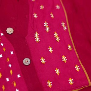 Maroonish- Red KURTA FOR WOMEN ✅