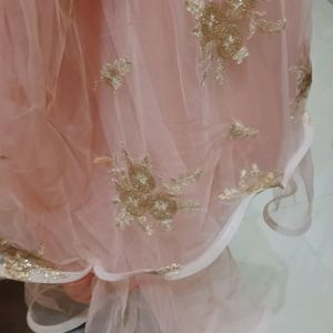 Peach Colour Lehenga