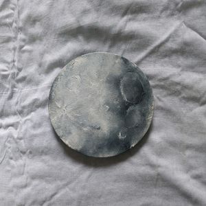 moon painting on canvas