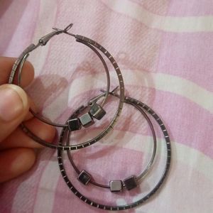 Elegant Statement Hoop Earrings In Different Color