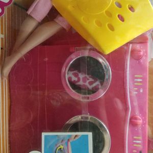 Barbie Speen To Clean Laundry Room Doll