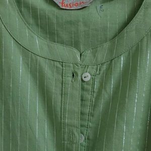 Green Kurta For Women's Never Use