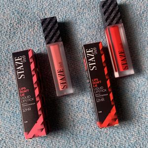 COMBO-STAZE 9to9 Liquid Lipsticks(10+11)