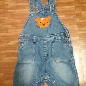 Denim Dungaree For Kids