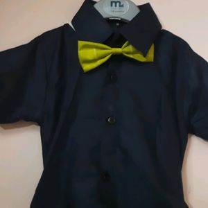 Partywear Boys Shirt Short Set