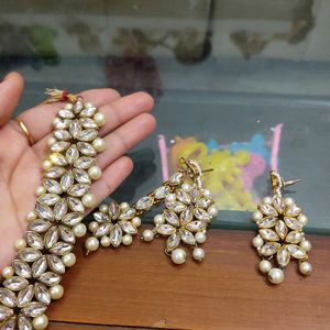 Pearl  And Kundan Choker