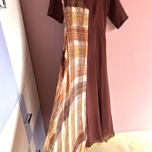 Crepe Ethnic Dress