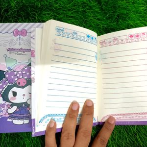 Sanrio Kuromi Lock Diary