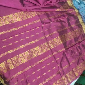 New Kanjivaram Saree With Blouse Piece