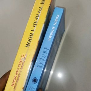 How To Read A Book & Robin Sharma Combo