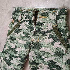 Army Print Pant