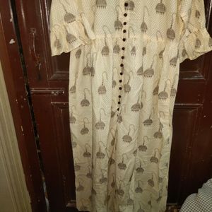 Women Cotton Summer Libas Brand Kurta Anarkali New