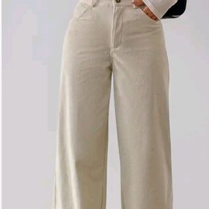 Klara Authentic Beige Pant For Women