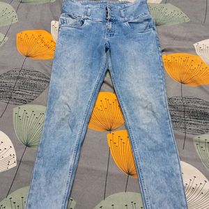 Faded Blue Slim Jeans