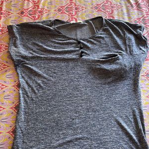 Grey Casual Wear Top