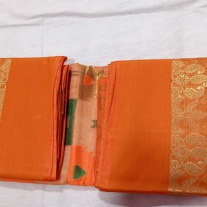 100% Pure Tasar Saree