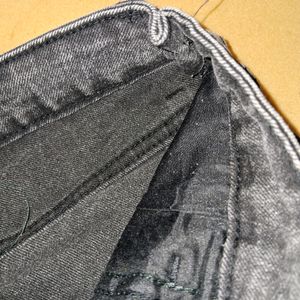 Grey Straight Jean For Women