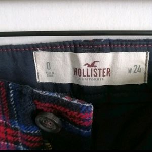 Hollister Wool Plaid Shorts