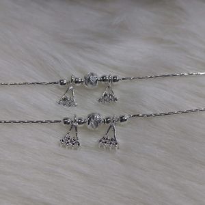 Pure Silver Anklets For Womens Nd Girls