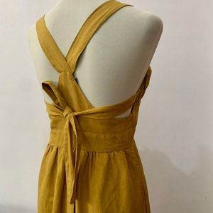 Zara Linen Dress - Medium