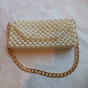 PEARL N BEADED BAG