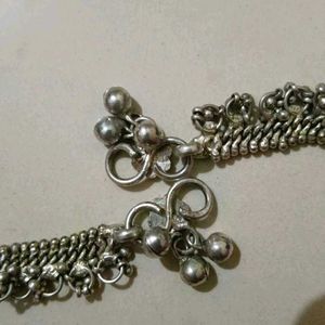 Silver Anklets