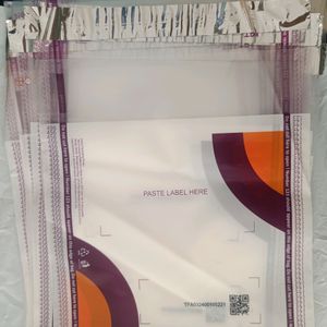 Transparent Courier Bags- 6.5*8- 25 Pc