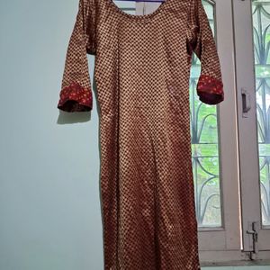 Pure Banaras Silk Kurti