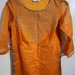 Festival Delight Biba Embroidered Kurta