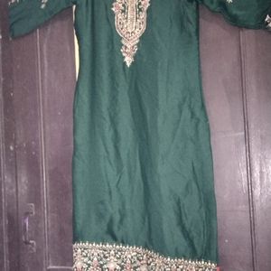 Green Kurti For Women