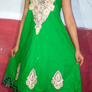 STYLISH GREEN FROCK