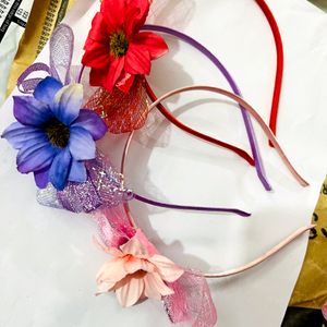 6pcs Multicolor Hairband Set For Kids Girls