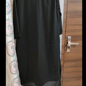 Black Chikankari Kurti