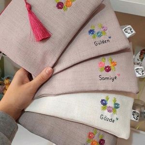 Hand Embroidered Clutch