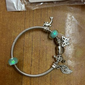 BLUE BUTTERFLY BRACELET Bangle