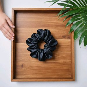 Satin Silk Scrunchie ~ 1