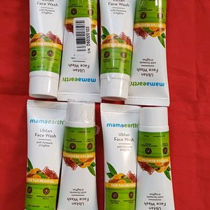 Pack Of 8 Mama earth Mini Face wash