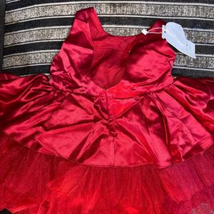 Hopscotch Sirosa Red Dress