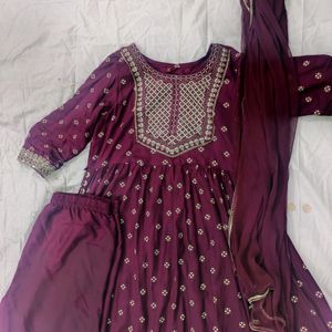 Festive Wear Kurta Set Woth Dupatta