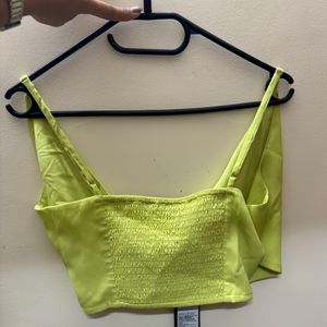 Lime Green Top