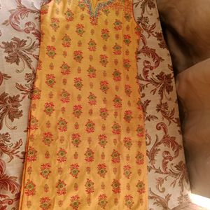 Yellow Kurta Urgent Sale Only 400