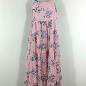 Pink Floral Dres